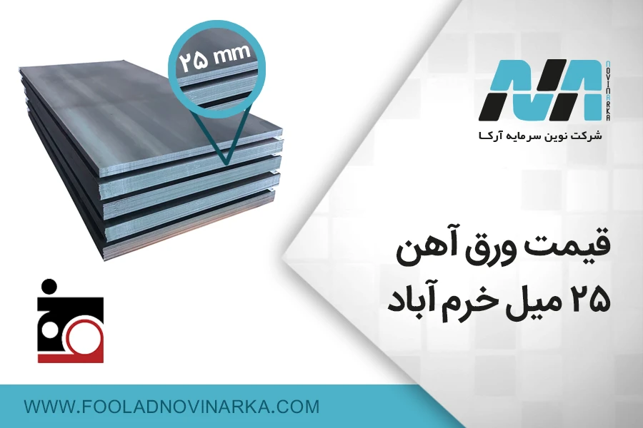 قیمت ورق سیاه 20 میل خرم آباد